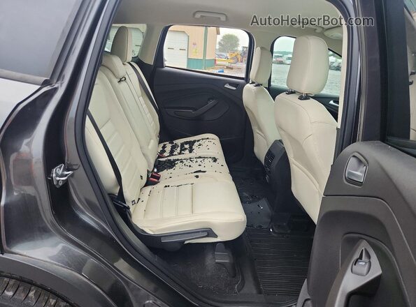 1FMCU9HD9JUD36278 2018 FORD ESCAPE Black Rear seats view
