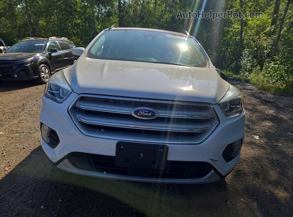 1FMCU9HD9KUC39129 2019 FORD ESCAPE Белый Вид спереди