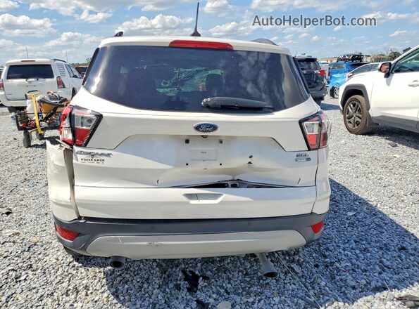 1FMCU9HDXJUA77784 2018 FORD ESCAPE Белый Вид сзади