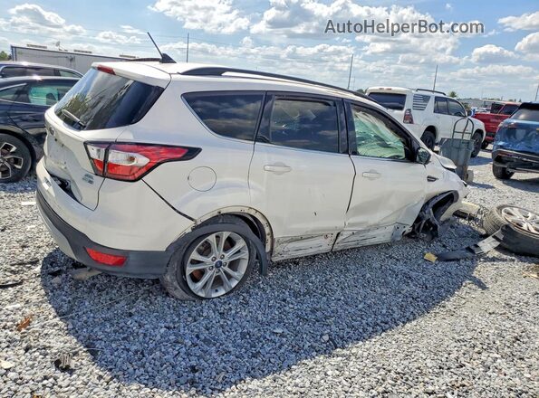 1FMCU9HDXJUA77784 2018 FORD ESCAPE Белый Задняя правая четверть