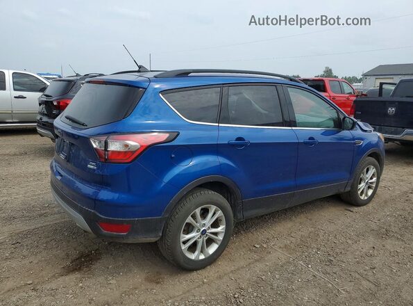 1FMCU9HDXJUD03709 2018 FORD ESCAPE Blue უკანა მარჯვენა