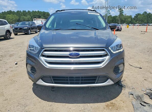 1FMCU9HDXJUD33728 2018 FORD ESCAPE Gray Вид спереду