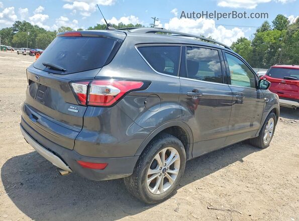 1FMCU9HDXJUD33728 2018 FORD ESCAPE Gray Задня права чверть