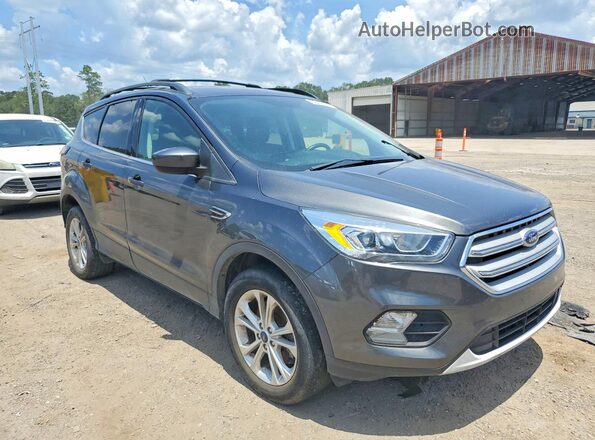 1FMCU9HDXJUD33728 2018 FORD ESCAPE Gray Передня права чверть