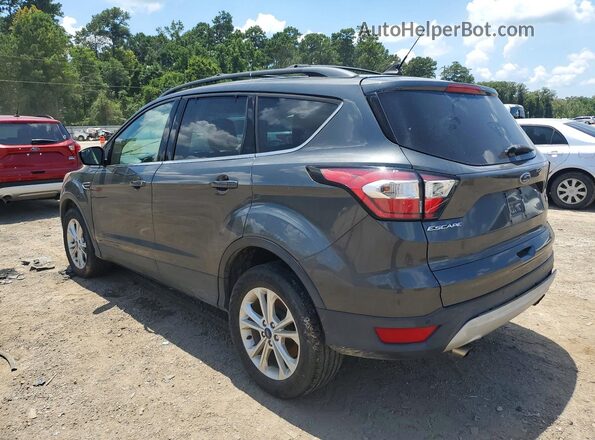 1FMCU9HDXJUD33728 2018 FORD ESCAPE Gray Задня ліва чверть