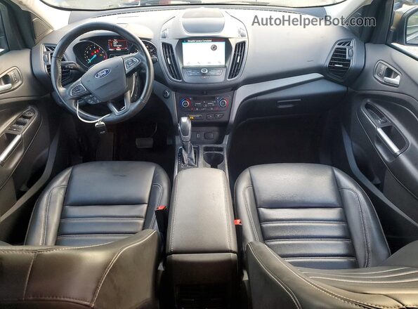 1FMCU9HDXKUA84560 2019 FORD ESCAPE Угольный Вид панели приборов
