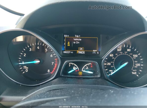 1FMCU9HDXKUB14012 2019 FORD ESCAPE Gray Vista de los asientos traseros