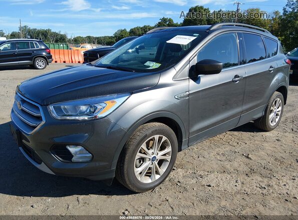 1FMCU9HDXKUB14012 2019 FORD ESCAPE Gray Vista tres cuartos delantera izquierda
