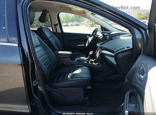 1FMCU9HDXKUB14012 2019 FORD ESCAPE Gray Vista interior delantera