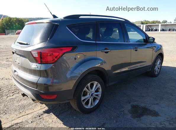 1FMCU9HDXKUB14012 2019 FORD ESCAPE Gray Trasero derecho