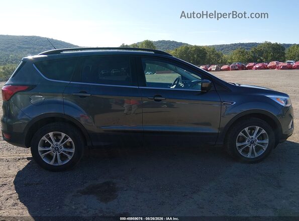 1FMCU9HDXKUB14012 2019 FORD ESCAPE Gray Vista interior trasera