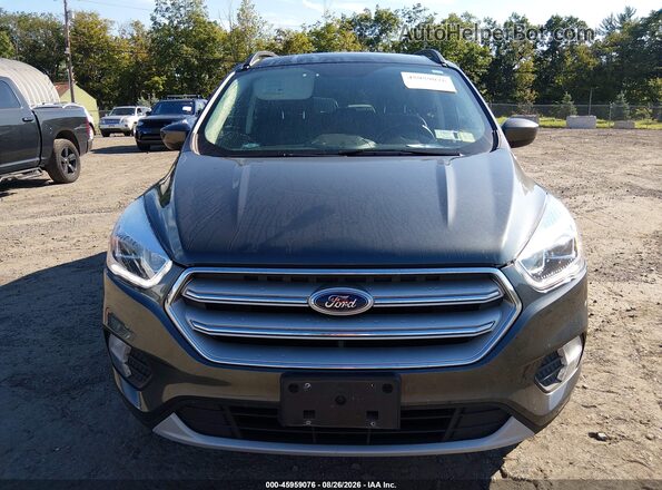 1FMCU9HDXKUB14012 2019 FORD ESCAPE Gray Vista del cuadro de instrumentos
