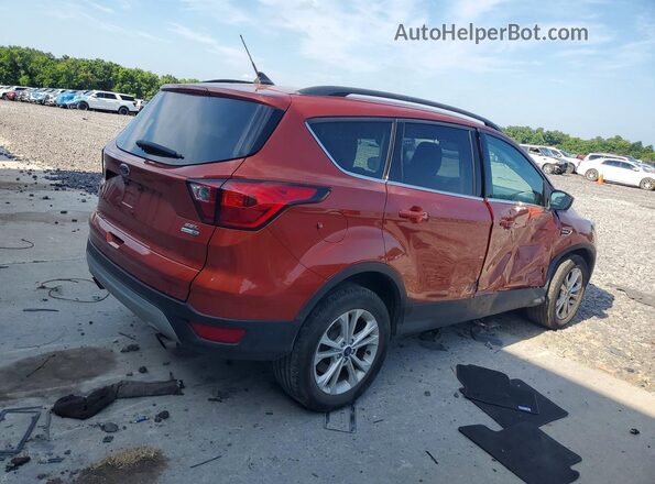 1FMCU9HDXKUC04700 2019 FORD ESCAPE Оранжевый Задняя правая четверть