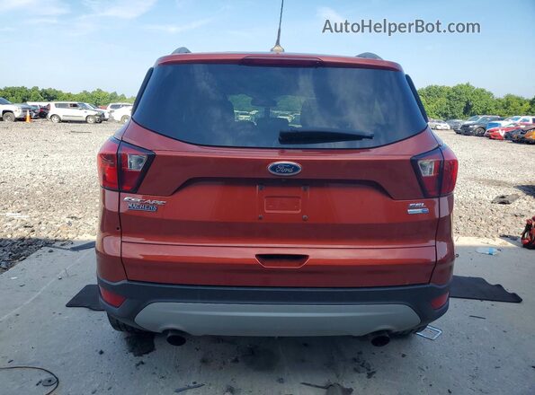 1FMCU9HDXKUC04700 2019 FORD ESCAPE Оранжевый Вид сзади