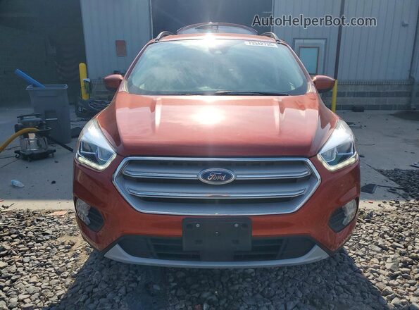 1FMCU9HDXKUC04700 2019 FORD ESCAPE Оранжевый Вид спереди