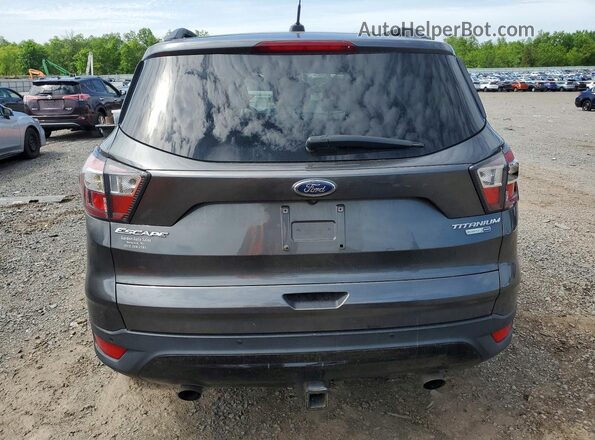1FMCU9J90HUB22330 2017 FORD ESCAPE Gray Widok z tyłu