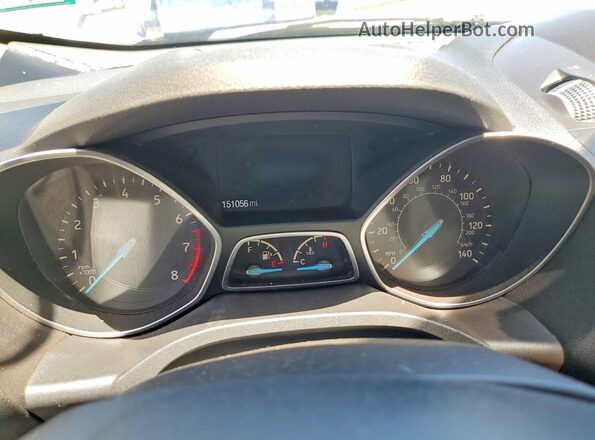 1FMCU9J90HUB22330 2017 FORD ESCAPE Gray Vista del cuadro de instrumentos