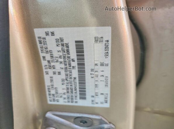 1FMCU9J90HUC07796 2017 FORD ESCAPE Gold 