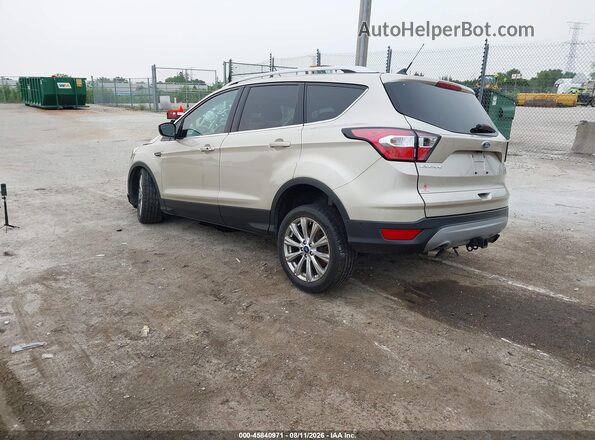 1FMCU9J90JUB99320 2018 FORD ESCAPE Gold Rear left