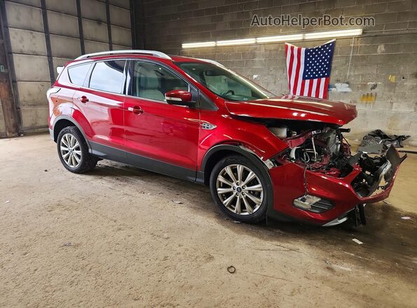 1FMCU9J91HUB75960 2017 FORD ESCAPE Red Przód prawy