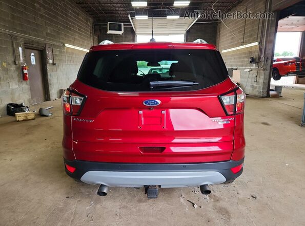 1FMCU9J91HUB75960 2017 FORD ESCAPE Red Widok z tyłu