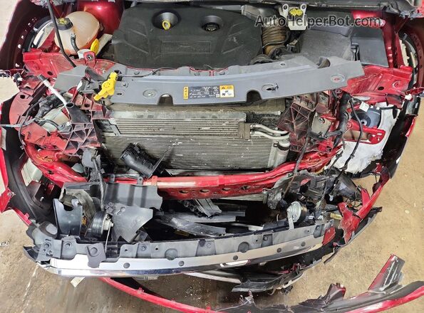 1FMCU9J91HUB75960 2017 FORD ESCAPE Red Widok komory silnika
