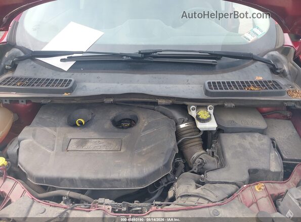 1FMCU9J91HUB84738 2017 FORD ESCAPE Красный Вид сзади