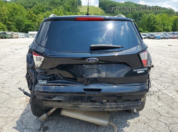 1FMCU9J91HUD37442 2017 FORD ESCAPE Black Вид ззаду