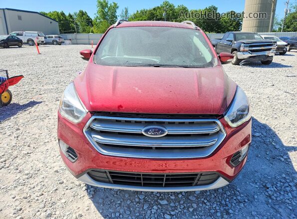 1FMCU9J91HUE52218 2017 FORD ESCAPE Burgundy Вид спереду