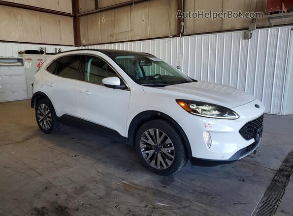 1FMCU9J91NUA33975 2022 FORD ESCAPE Белый Передняя правая четверть