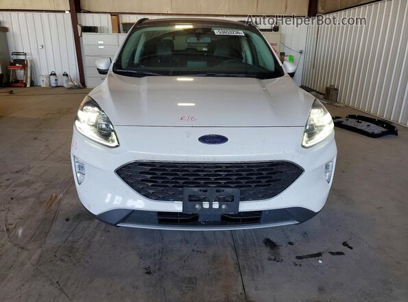 1FMCU9J91NUA33975 2022 FORD ESCAPE Белый Вид спереди