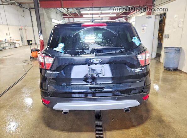 1FMCU9J92JUD44261 2018 FORD ESCAPE Black Հետևի տեսք