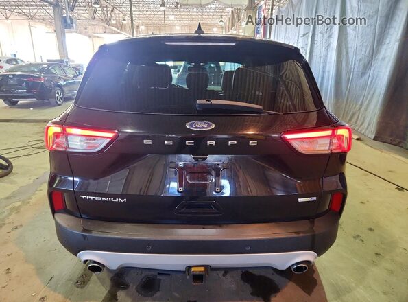 1FMCU9J92LUB15985 2020 FORD ESCAPE Black Widok z tyłu