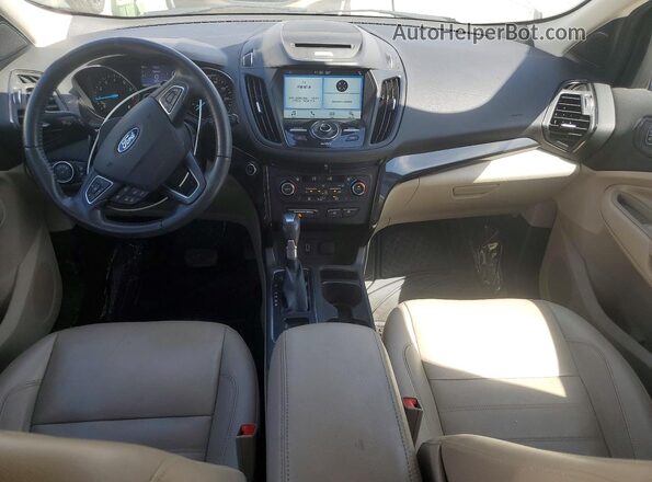 1FMCU9J93HUB62207 2017 FORD ESCAPE Gold Առջևի վահանակի տեսք