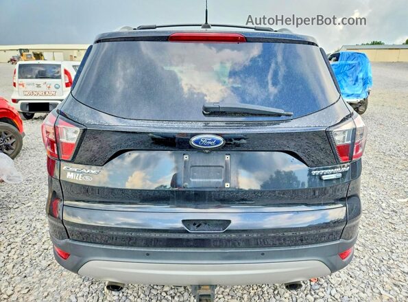 1FMCU9J93HUD63962 2017 FORD ESCAPE Black Widok z tyłu