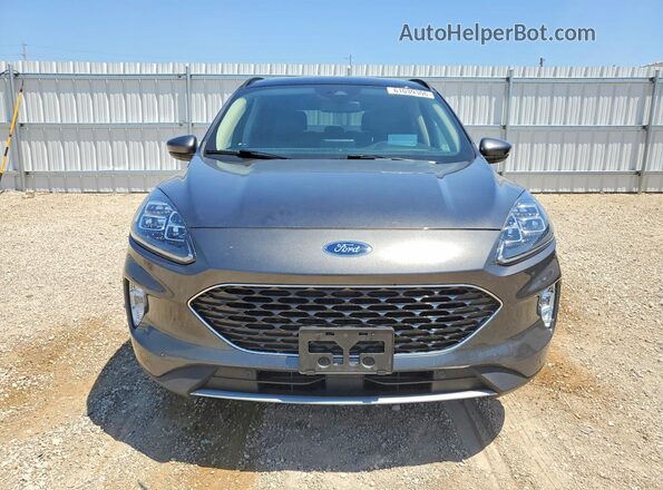 1FMCU9J93LUA35014 2020 FORD ESCAPE Gray Դիմացի տեսք