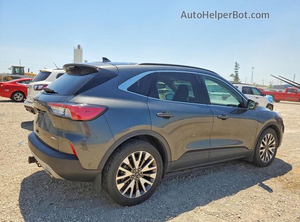 1FMCU9J93LUA35014 2020 FORD ESCAPE Gray Հետևի աջ