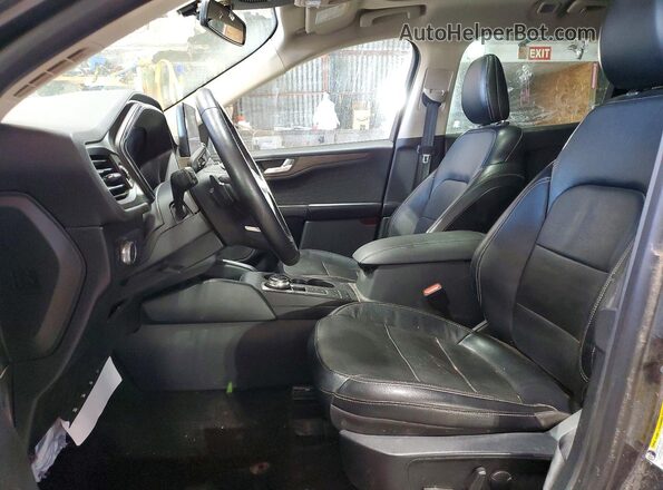 1FMCU9J93LUB54813 2020 FORD ESCAPE Угольный Вид салона спереди