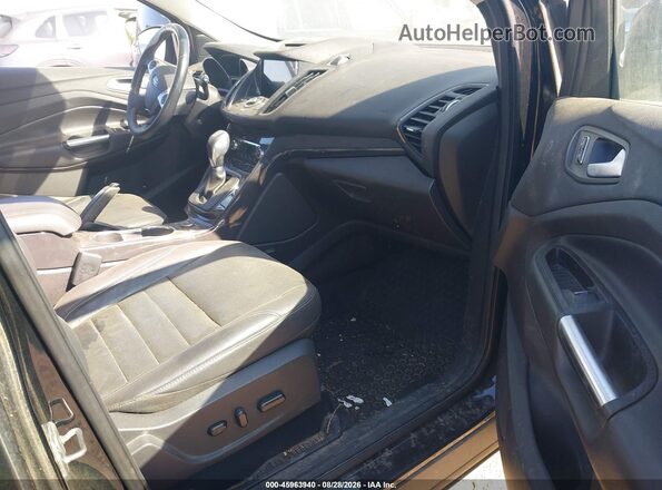 1FMCU9J94GUB35015 2016 FORD ESCAPE Black Вид салону спереду