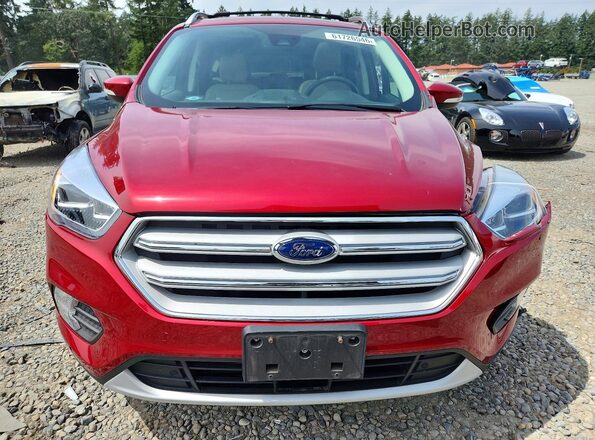 1FMCU9J94JUD05798 2018 FORD ESCAPE Red Vista frontal