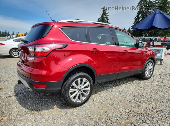 1FMCU9J94JUD05798 2018 FORD ESCAPE Red Trasero derecho