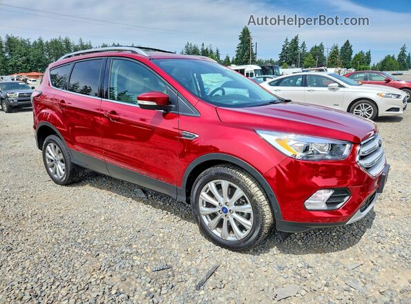 1FMCU9J94JUD05798 2018 FORD ESCAPE Red Delantero derecho