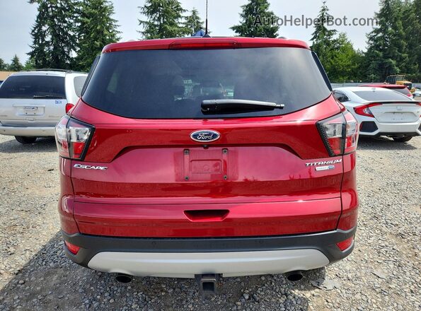 1FMCU9J94JUD05798 2018 FORD ESCAPE Red Vista trasera
