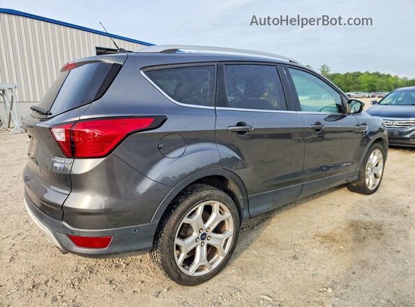 1FMCU9J94KUB21740 2019 FORD ESCAPE Gray Задня права чверть