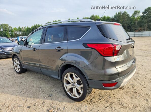 1FMCU9J94KUB21740 2019 FORD ESCAPE Gray Задня ліва чверть