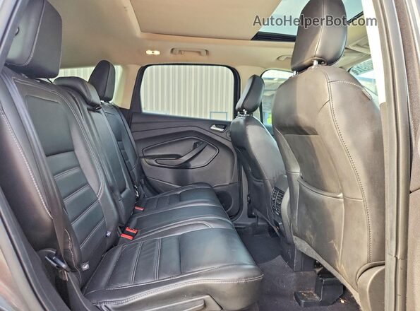 1FMCU9J94KUB21740 2019 FORD ESCAPE Gray Вид задньої частини салону