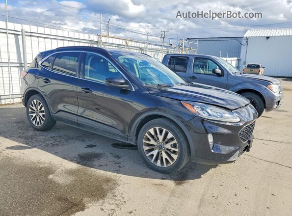 1FMCU9J94LUB16278 2020 FORD ESCAPE Black Սալոնի հետևի տեսք