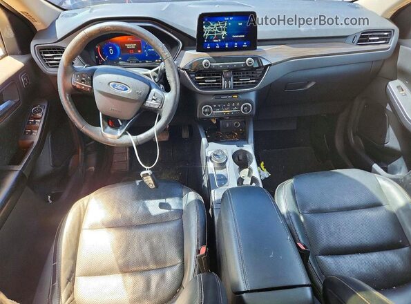 1FMCU9J94LUB16698 2020 FORD ESCAPE Black Vista del salpicadero