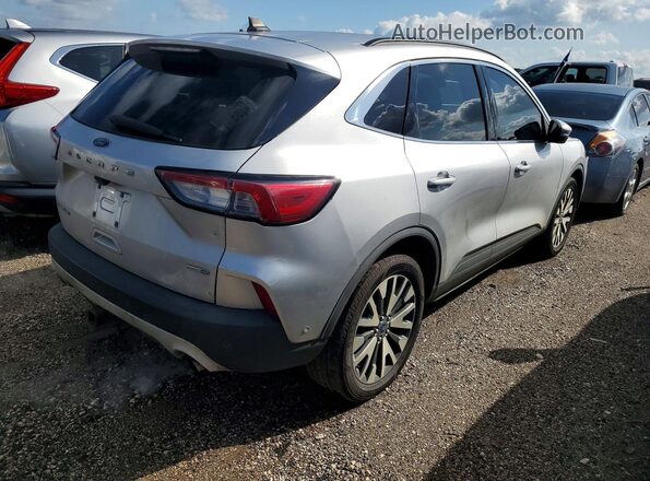 1FMCU9J94LUB25014 2020 FORD ESCAPE Silver უკანა მარჯვენა