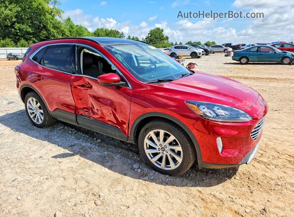 1FMCU9J94MUA03335 2021 FORD ESCAPE Red Front right